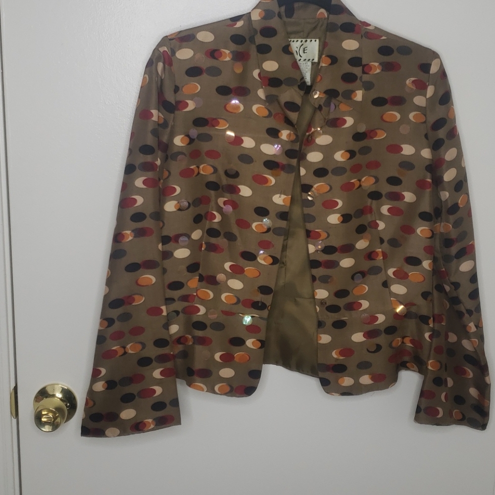 Ladie's 100% Silk Jacket